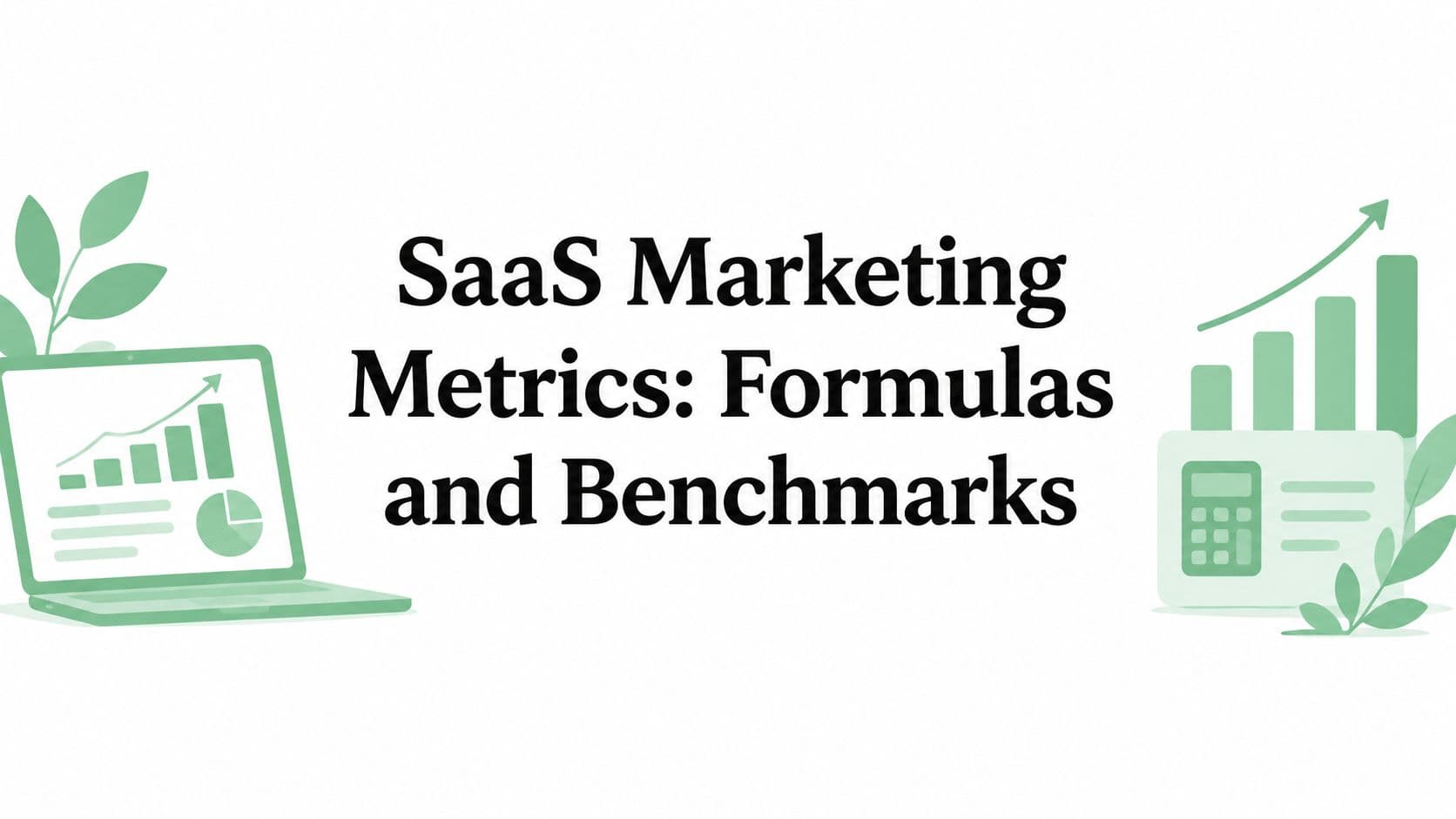 SaaS Marketing Metrics: Formulas and Benchmarks