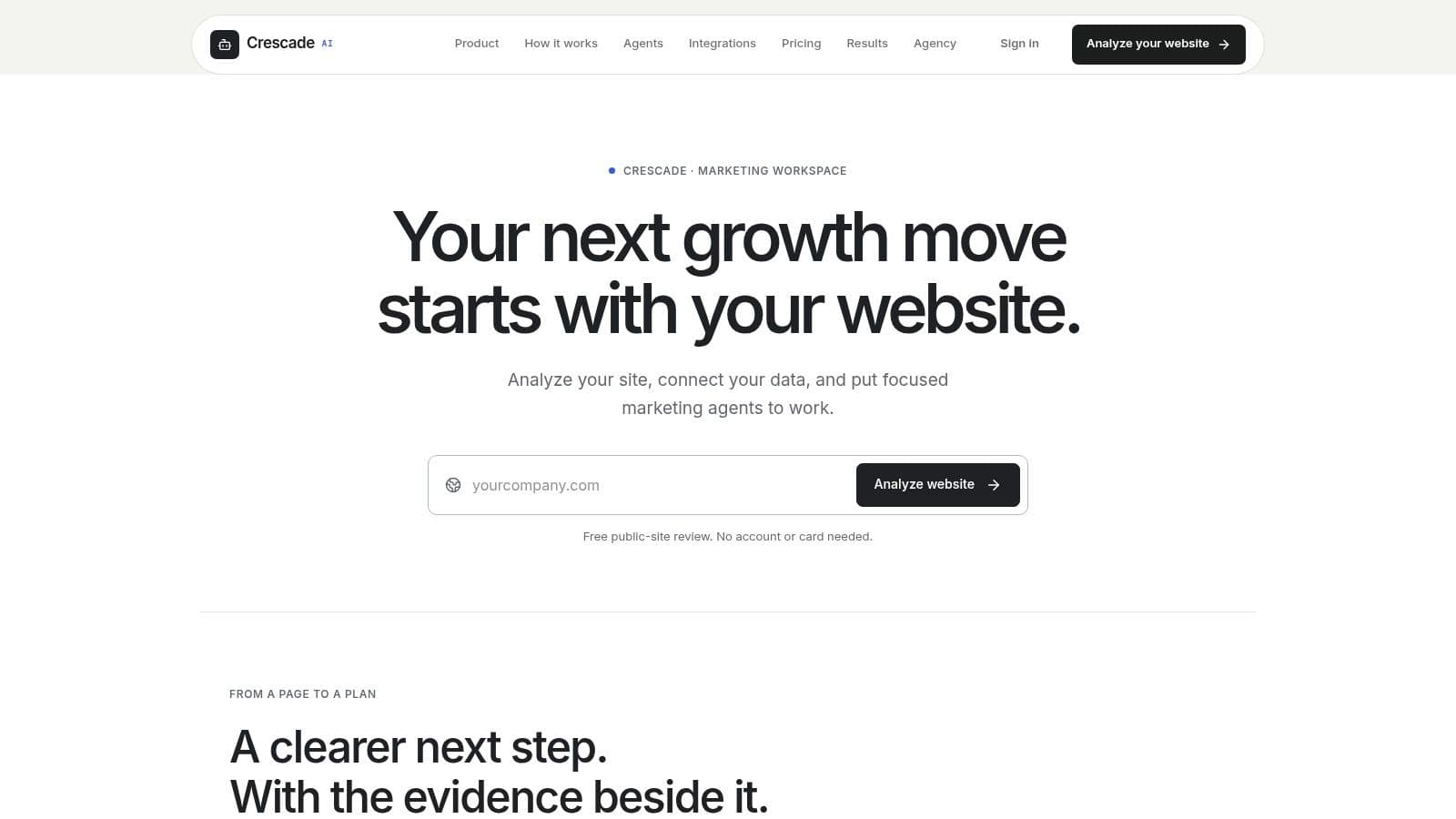 Crescade AI, AI CMO and Marketing Agents